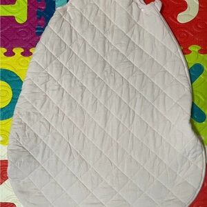Quilted Baby Sleep Sack in Light Pink